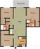 3 bedroom balcony floor plan