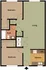 2 bedroom apartment floor plan layout at Lost Tree