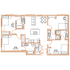 D1 Floor Plan - 4 Bedroom, 4 Bath | 4 Residents Point North Austin