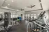 State-of-the-art fitness center with cardio machines, weights, and exercise equipment.