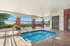 Covered jacuzzi area