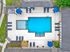 Aerial view of the pool