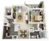 The Fort Worth - 752 sqft.