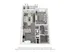 Modern 3D floor plan showcasing a spacious 1 bedroom apartment with an open living area, stylish kitchen, and private balcony.
