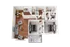 Charming 3D floor plan illustrating 2 bedrooms, cozy living area, modern kitchen, and sleek dining space with elegant wood flooring.