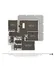 Chic and modern 3-bedroom apartment floor plan featuring a spacious living/dining area, sleek kitchen, two luxurious bathrooms, and a private patio/balcony.