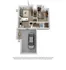 Modern 3D floor plan for Emerson at Wells Branch showcasing a cozy 1-bedroom, 1-bath layout with an open living area, attached garage, and elegant kitchen spanning 665 sq. ft.