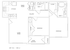 Chic floor plan showcasing a 2-bedroom, 2-bath apartment with spacious living room, modern kitchen, dining area, and patio balcony. Includes laundry space and ample storage, covering 938 sq ft.