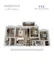 Modern 3D floor plan of Emerson at Wells Branch featuring 3 bedrooms, 2 bathrooms, spacious open-concept living and dining area, and a stylish kitchen, covering 1,319 sq. ft.