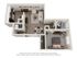 Modern 3D floor plan featuring a well-lit bedroom, cozy living room, sleek kitchen, and elegant bathroom in a contemporary apartment design.