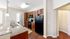Kitchen Area with Black Appliances