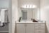 Bathroom with Large Vanity and Tub