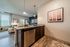 Kitchen with Living Room View
