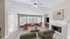 Newly Renovated Living Room with Fireplace