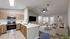 Beautifully remodeled kitchen with quartz countertops