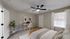 Spacious bedrooms.
