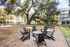 Outdoor Lounge with Picnic Tables and Hammocks