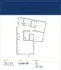Detailed floor plan of The Carling at Waterfront Place with 2 bedrooms, 2 baths, and a deck.