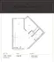 Modern floor plan of The Sawyer featuring 1 bedroom, open living and kitchen area, and bathroom, totaling 742 sq ft.