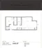 Elegant 1-bedroom floor plan at The Sawyer featuring modern amenities and a deck space.