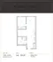 The Sawyer floor plan showing 1 bedroom, spacious living area, and modern kitchen at Waterfront Place.