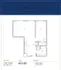 Modern 1 bedroom, 1 bathroom apartment floor plan at The Carling with 873 sq ft, featuring an open living area, sleek kitchen, walk-in closet, and in-unit washer and dryer.