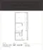 Chic floor plan for 'The Sawyer' at Waterfront Place, featuring open 1-bedroom, 1-bath layout with built-in desk and washer/dryer in 597-612 sq ft.