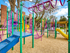 Play ground with monkey bars
