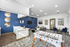 Resident lounge with foosball table