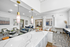 Leasing center with kitchen bar