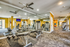Fitness center with weight equipment