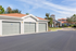 Garage with drive way
