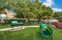 Dog park with agility course