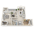 One Bedroom One Bath Floor Plan