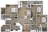 Three Bedroom Two Bath Floor Plan