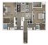 Two Bedroom Two Bath Floor Plan