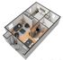 One Bedroom Floor Plan