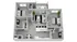 Modern 3D apartment floor plan featuring two spacious bedrooms, open-concept living and dining area, sleek kitchen, and two elegant bathrooms.