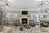 clubhouse lounge with fireplace