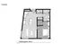 Elegant 2D floor plan for Unit 218 showcasing a modern open-concept living area, spacious kitchen, and cozy bedroom.