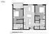 Kings Presentation Plan of Unit 214 showcasing a modern 2-bedroom layout with open-concept living, spacious kitchen, and two bathrooms.