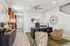 furnished office space with desk and chair