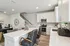 Furnished livingroom area and kitchen