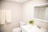 Nordica Flats, interior, Updated bathroom,