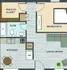1 Bedroom Floorplan