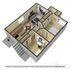 Inviting 3D floor plan showcasing 3 bedrooms, a modern living room, and a well-appointed kitchen with elegant finishes.