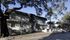 Charming two-story apartment building surrounded by lush trees, offering a serene suburban feel and ample natural light.