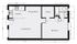 1 Bedroom Floorplan