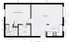 1 Bedroom Floorplan