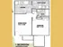 One bedroom one bathroom apartment home